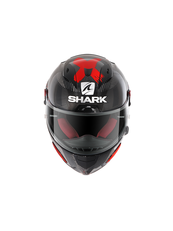 Shark RACE-R PRO GP LORENZO WINTER TEST 99 Carbon Anthracite Red