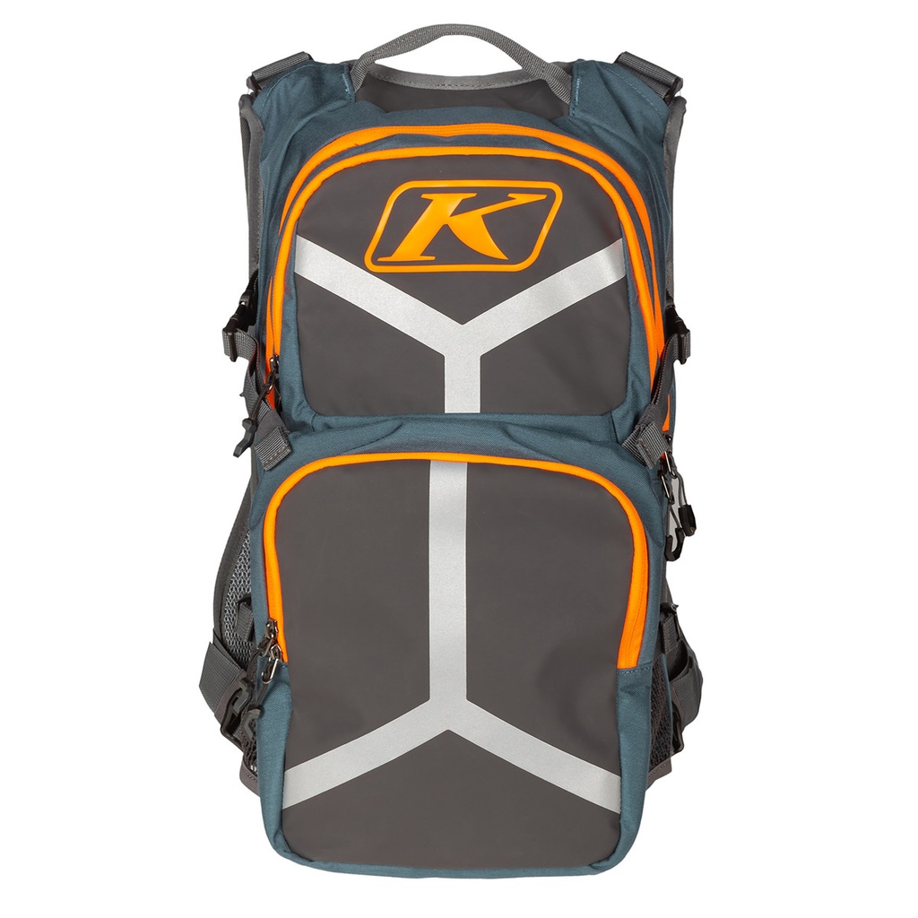 Klim Arsenal 15 Backpack Petrol Strike Orange