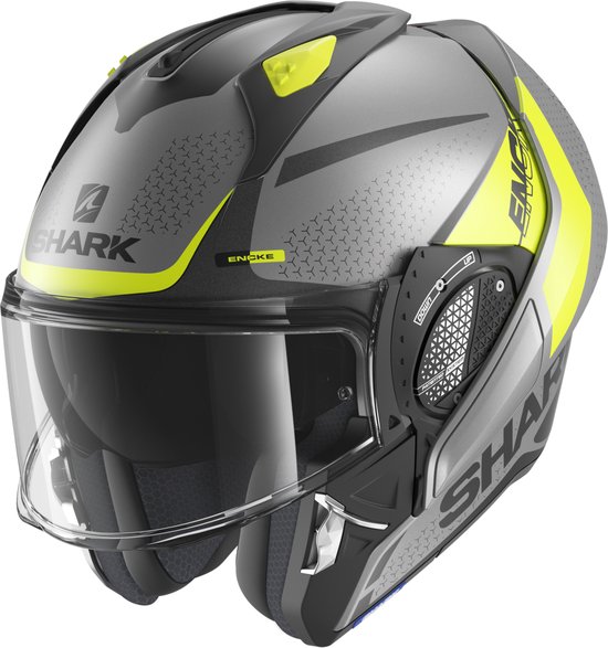 Shark helmet EVO GT ENCKE MAT  Anthracite Yellow Black