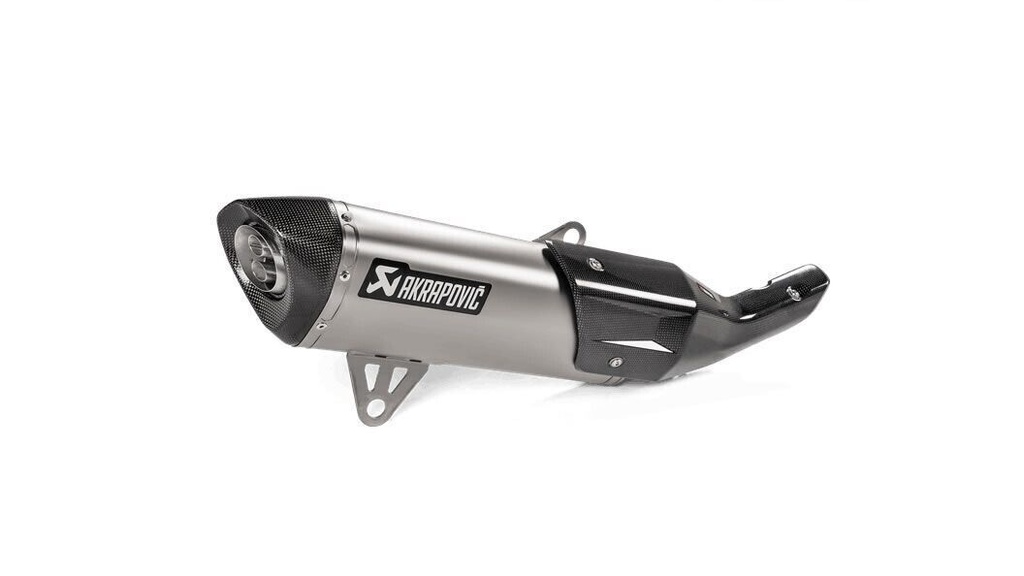 Akrapovic Slip-On Line (Titanium) for BMW C 400 GT with code S-B4SO2-HRT