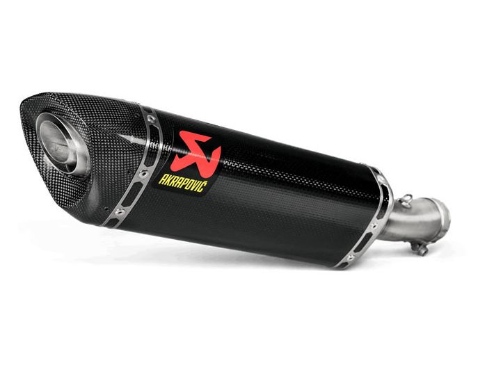 Akrapovic Slip-On Line (Carbon) for Kawasaki Ninja 250 Ninja 400 with code S-K4SO6-APC